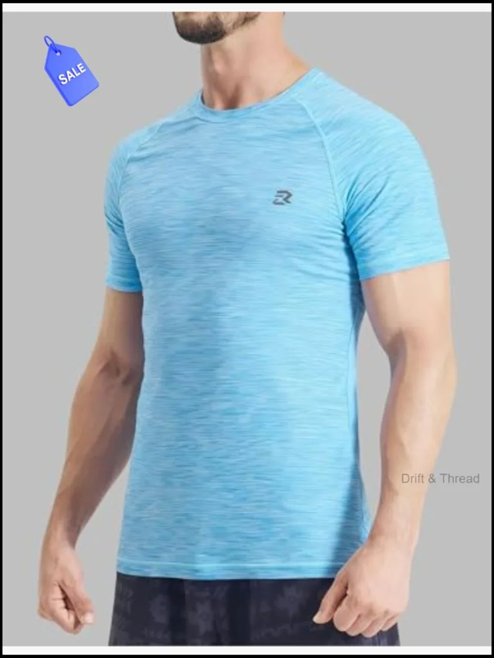 Men's UPF 50+ Rash Guard Quick Dry Sun Protection Swim Shirt Tee